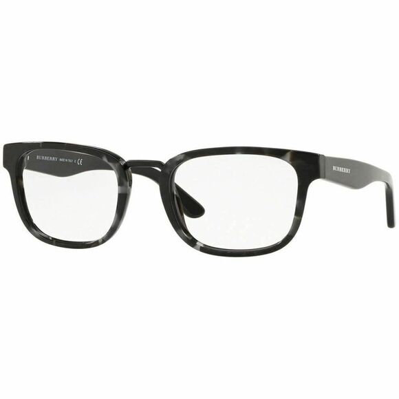 Burberry Black and Gray Men's Glasses